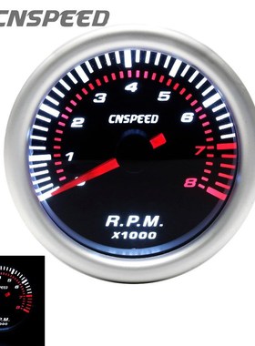 Auto Car Tachometer Tacho Gauge 0~8000 RPM Meter 2
