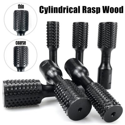 Cylinder Rotary Burr Grinding Head Burr Wood Carving Polishi