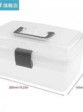 10 Inch Practical Transparent White PP Plastic Multifunction