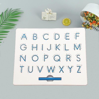 Kids Magnetic Drawing Board ABC Letters Learning Education