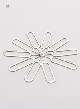Hot! 10pcs/set Sim Card Tray Removal Eject Pin Key Tool Stai