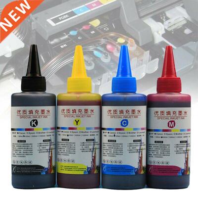 100ML Refill Ink Kit Universal Dye Printer Supplies Desktop