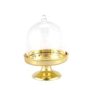 12x Mini Cake Stand Cupcake box Wedding Party Plastic Candy