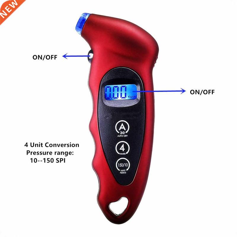 Tire Pressure Gauge Meter Tire Pressure Monitoring System Wi