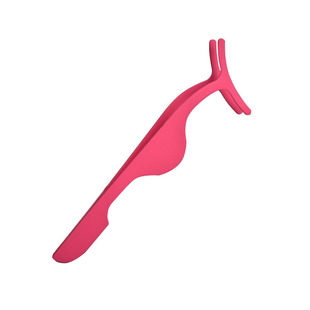 1Pc Rose Red Eyelash Curler False Eyelashes Clip Stainless