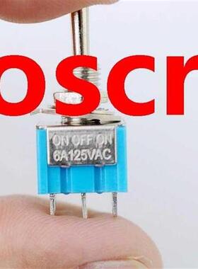 5pcs MTS-203 3 Position 2P2T DPDT ON-OFF-ON 6 Miniature Mini