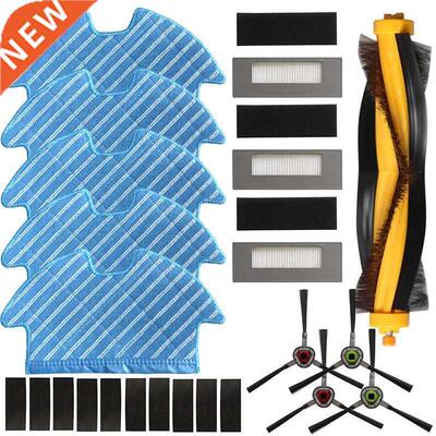 Vacuum Main Side Brush Filter Kit For Ecovacs Deebot Ozmo 90