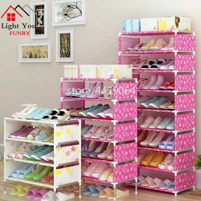 Dustproof Home Shoe Racks Organizer Multiple Layers Shoes Sh