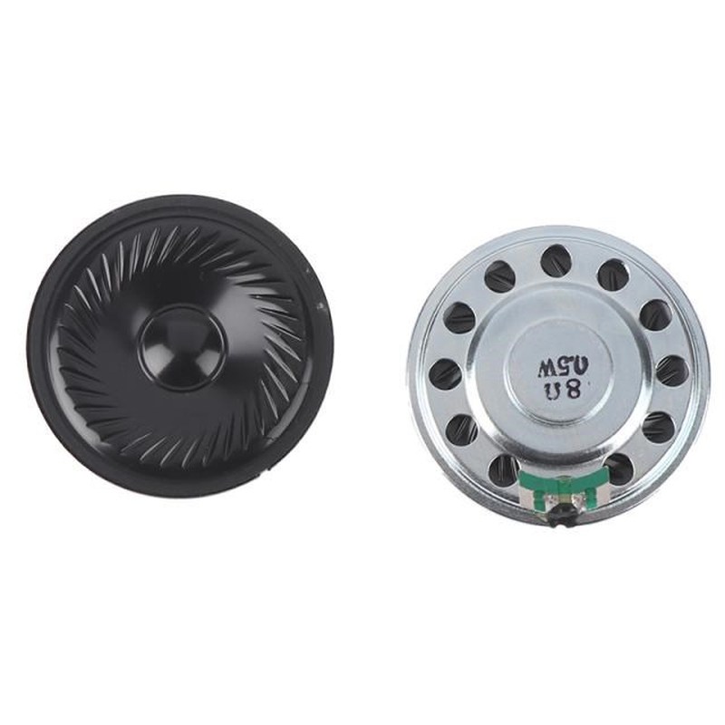 2PCS Mini Ultra-thin Loudspeaker 50mm 8 ohms 0.5 Watt Speake