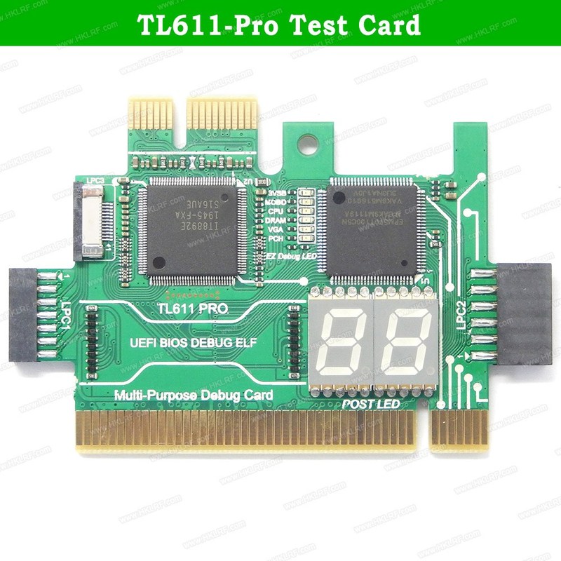 TL611 Pro LPC-DEBG Test Card PCI PCI-E LPC Multifunction Mot
