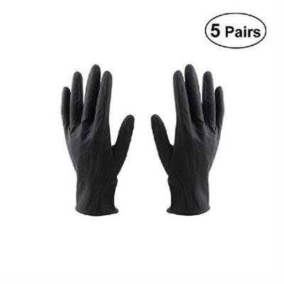 10Pcs=5 Pairs Hair Salon Laboratory Gloves Reusable Latex