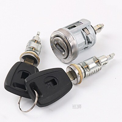 for Fiat Ducato Set Ignition Car Door Rear Trunk Lock Barrel