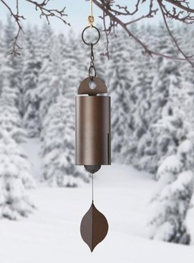 Vintage Heroic Windbell Metal Wind Chimes Deep Resonance Ser