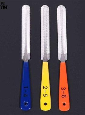 3pcs/set Guitar Nut Files Fret Crowning Slot Filing Luthier