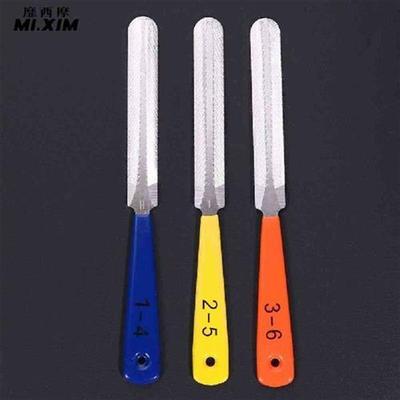 3pcs/set Guitar Nut Files Fret Crowning Slot Filing Luthier