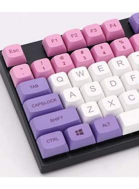 Hana Ethermal Dye Sublimation Fonts PBT Keycap for Wired USB