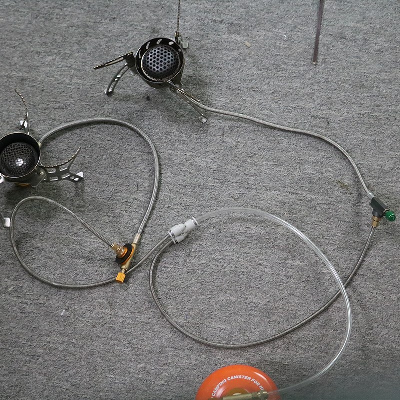 Switching-Valve-Adapter Burner Gas-Stove Outdoor Camping Gas