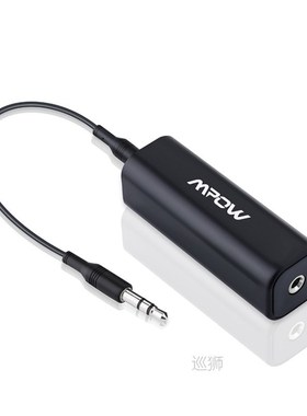 Original Brand Mpow MA1Black Ground Loop Noise Isolator for