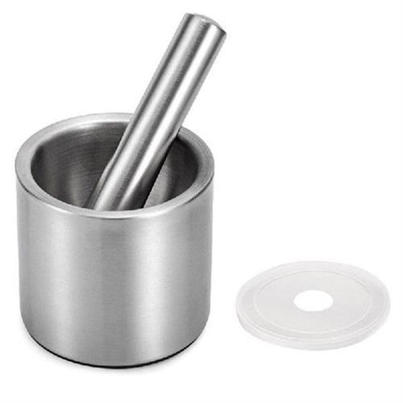 Mortar and Pestle Sets - 18/8 Brushed Stainless Steel