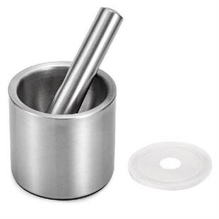 Mortar and Pestle Sets - 18/8 Brushed Stainless Steel