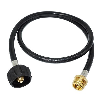 4 Feet Propane Adapter Hose 1 lb to 20 lb Converter Replacem
