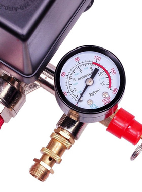 230V Adjustable Pressure Switch Air Valve Manifold Air Compr