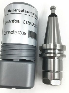 10000RPM BT30 Chuck Holder ER20 L70mm HSS Material And Pull