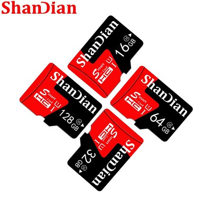 SHANDIAN smart SD Card 16gb 32gb Class 10 High Speed Micros