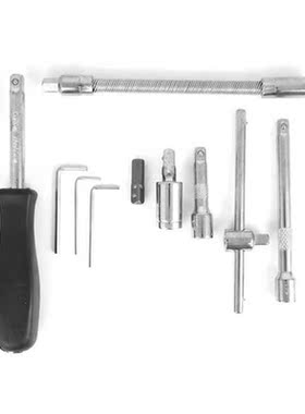 Screwdriver Set Silver Wrench Set Car Mechanics Garages for