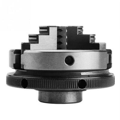 3-Jaw Lathe Chuck K01-63/M14 Self-Centering Chuck With 2pcs