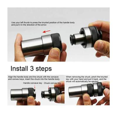Tapping Collet High Speed Steel Adjustable Torsion Fast Chan