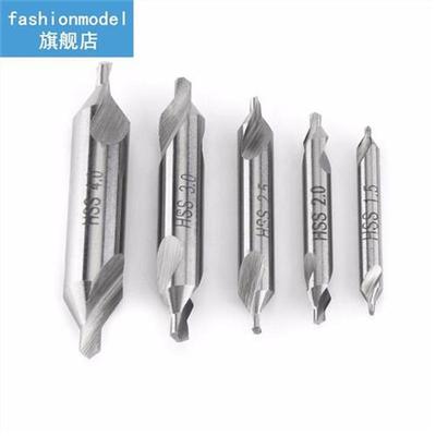 5pcs HSS Combined Center Drills Countersinks 60 Degree Angle