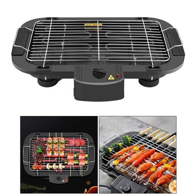 Electric Table Top Grill BBQ Barbecue Garden Camping Cooking