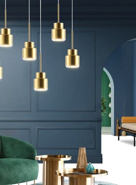 Nordic Pendant Lamp Iron No-Rusting Simple Chandelier Living