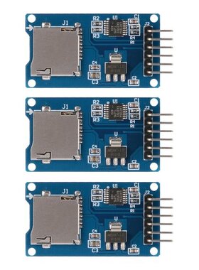 hot-3x Micro-SD SDHC Shield TF Card Memory Shield Module 6 P