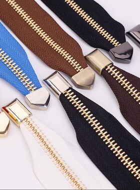 10pcs 17mm 14mm Metal Zipper Stopper Zipper Tail Clip Stop T