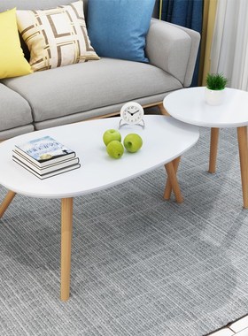 Tea-Table Bedside Wooden Nordic-Style Bedroom Creative Simpl