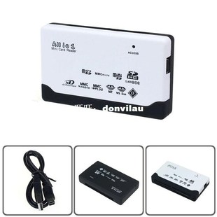 New USB 2.0 Card Reader for SD XD MMC MS CF SDHC TF Micro SD