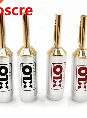 XLO banana 24K gold plated connectors Banana plug for speake