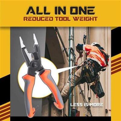 Mintiml Wire Stripper Pliers Multifunctional Electrician Pli