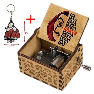 La Casa De Papel bella ciao Music Box Money heist Paper Hous