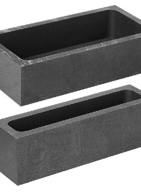 AT35 2 Pcs 1KG 665 G Graphite Ingot Mold Crucible Metal