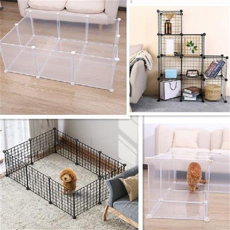 Dog Fences Pet Playpen DIY Animal Cat Crate Cave