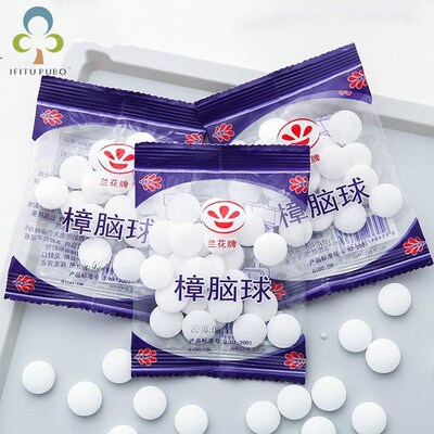 4 Bags=80Pcs Natural Mothballs Mouldproof  Camphor  Wardrobe