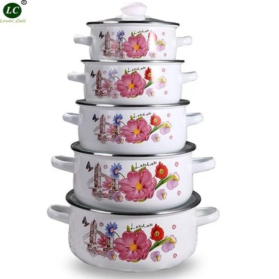 Kitchen supplies Cooking Tool  5pots casseroles set 1-5litre