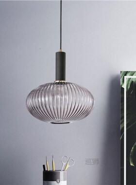 Nordic Retro restaurant colorfull glass pendant lights Creat