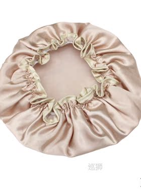 1pc Lovely Thick Women Shower Satin Hats Colorful Bath Showe