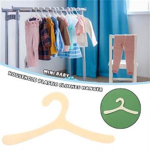 20pcs Childrens Clothes Rack Plastic Baby Pants Hangers