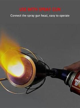 Searing Melting Flamethrower Adapter Head Temperature