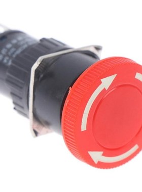 1PCS Hot Sale 5A Red Mushroom Emergency Stop Push Button Swi
